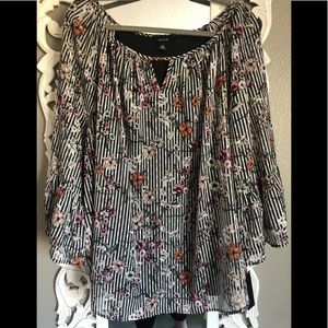 Striped Peasant Blouse